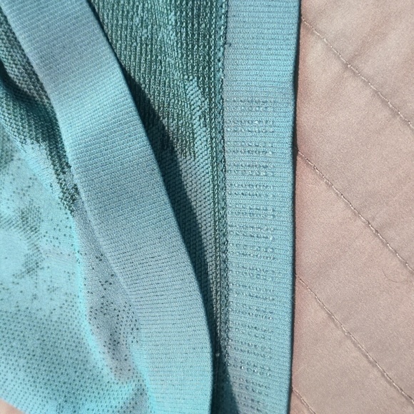 ATHLETA Momentum Long Sleeve - Dark Surf Teal Camo M - Picture 5 of 5